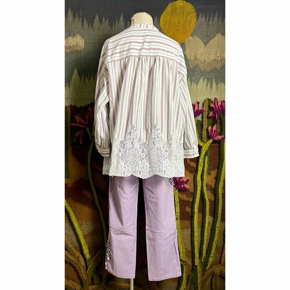 Anthropologie Lacey Tunic Top 2X - Picture 3 of 16